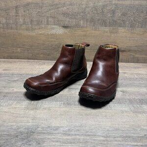 Born Brown Leather Chelsea Boots Men's Size EU 41